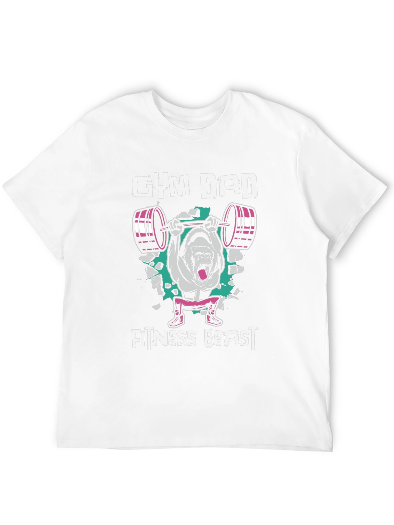 Gym Dad Fitness Beast T-Shirt