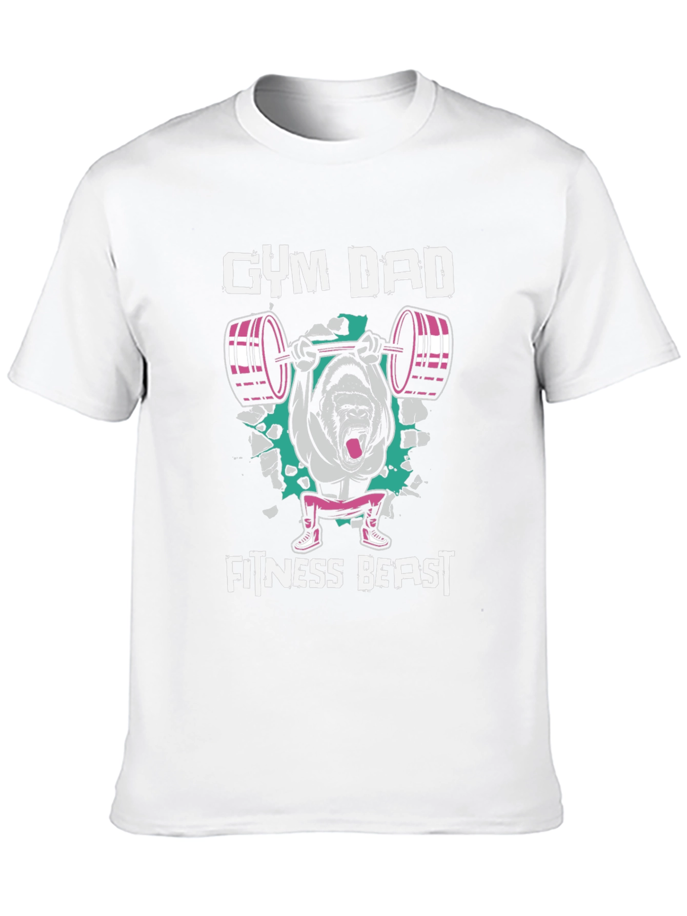 Gym Dad Fitness Beast T-Shirt