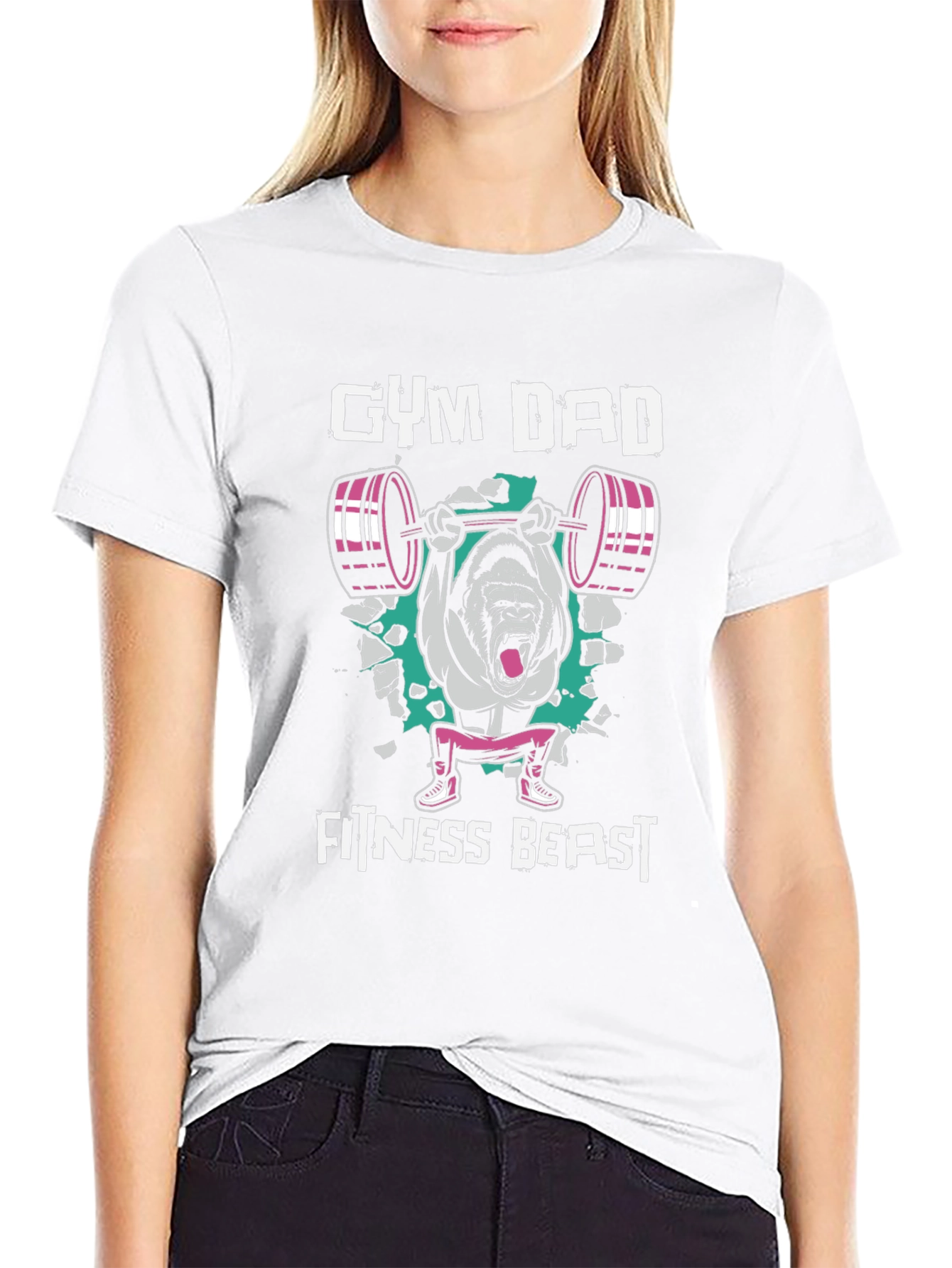 Gym Dad Fitness Beast T-Shirt