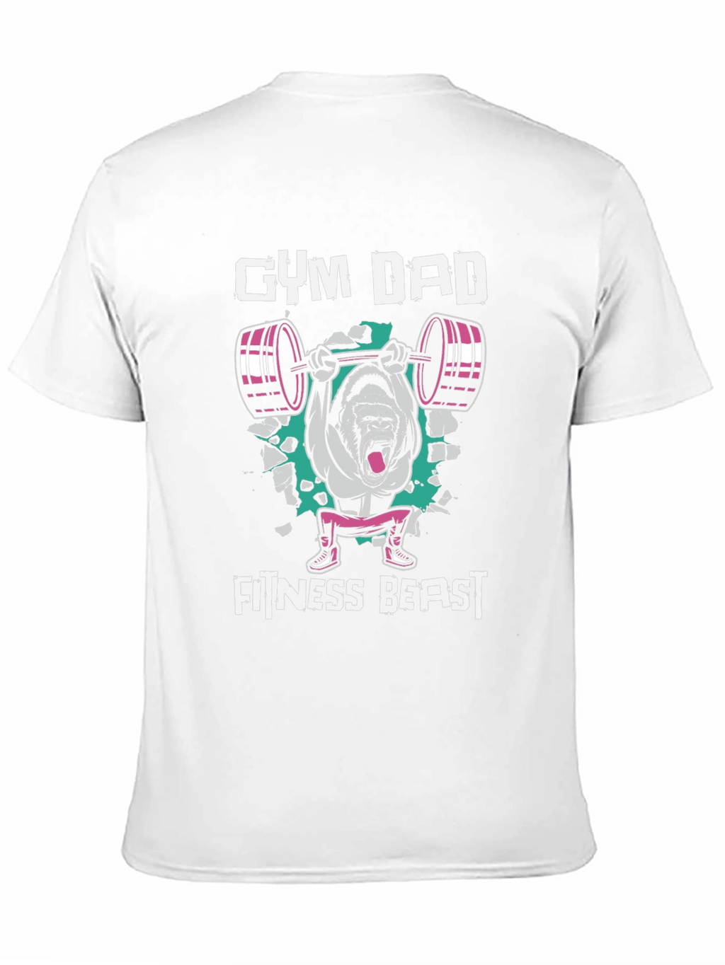 Gym Dad Fitness Beast T-Shirt