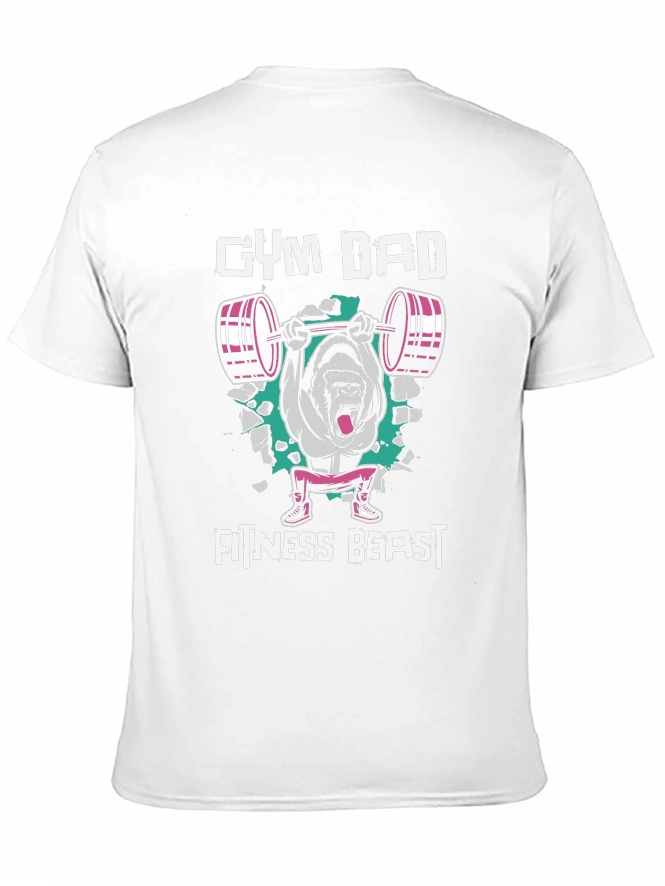 Gym Dad Fitness Beast T-Shirt