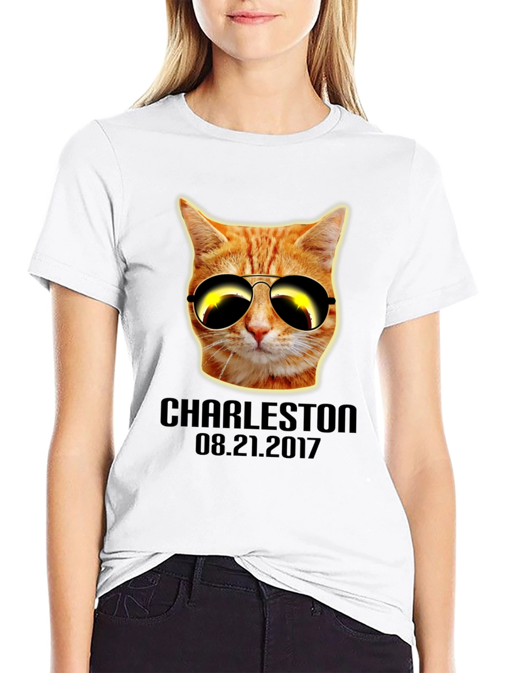 Cool Cat Sunglasses T-Shirt - Charleston 08.21.2017