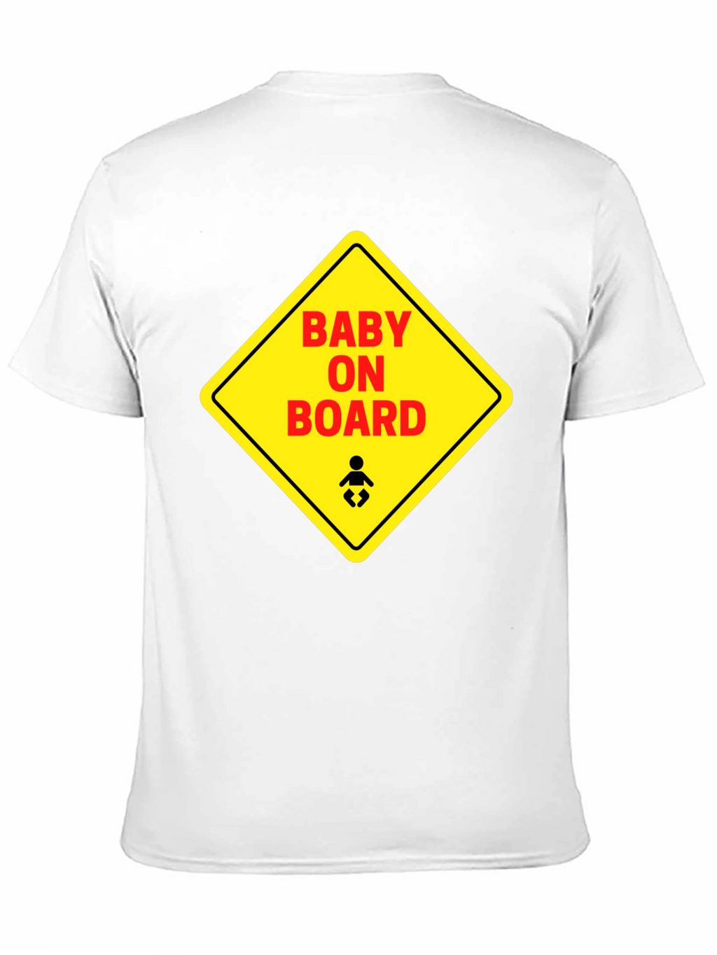 Baby On Board Graphic Tee - Black Unisex T-Shirt