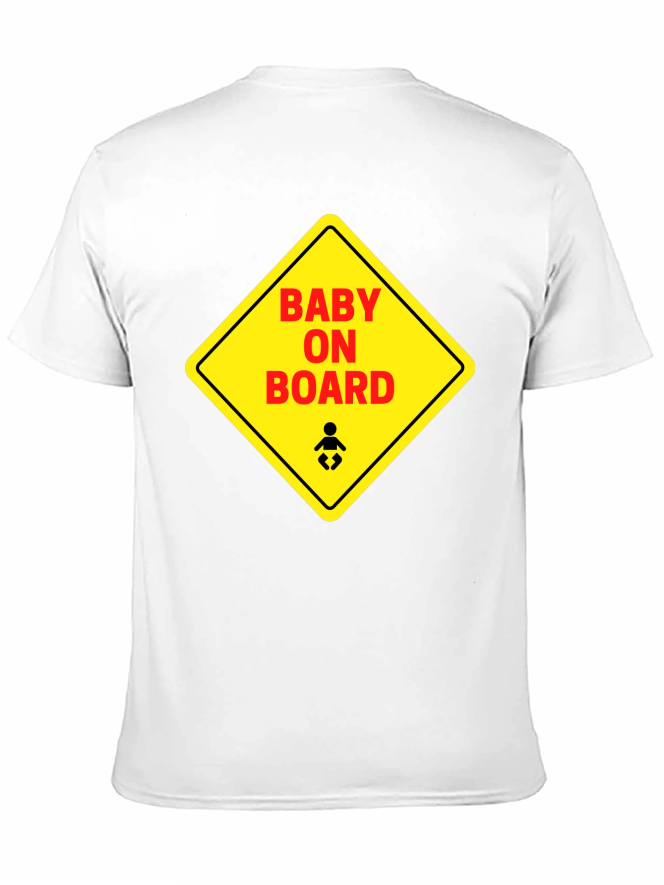Baby On Board Graphic Tee - Black Unisex T-Shirt