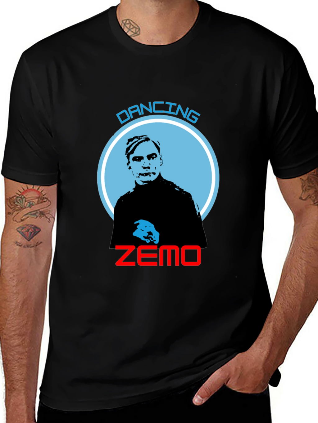 Dancing Zemo Black T-Shirt
