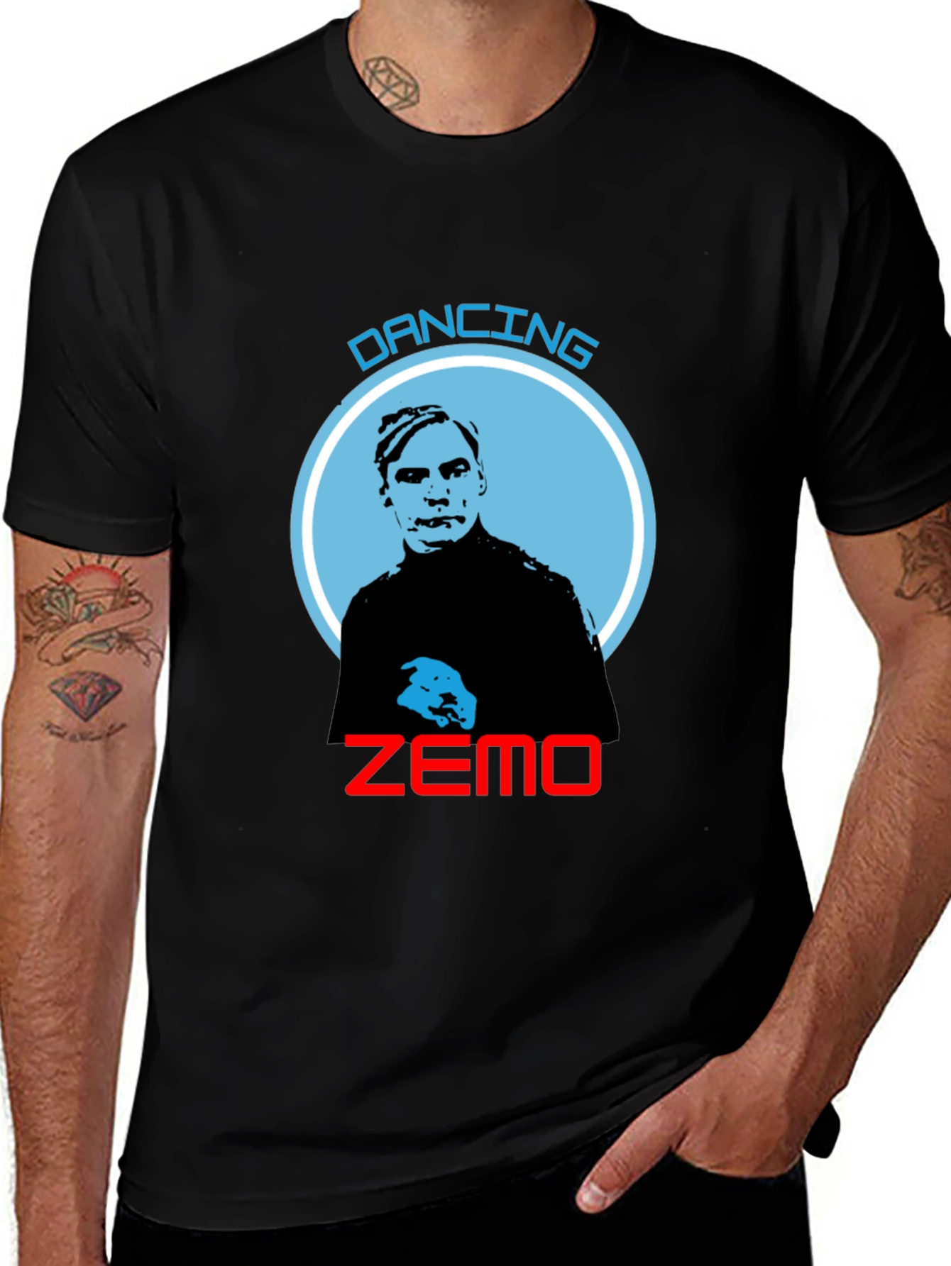 Dancing Zemo Black T-Shirt