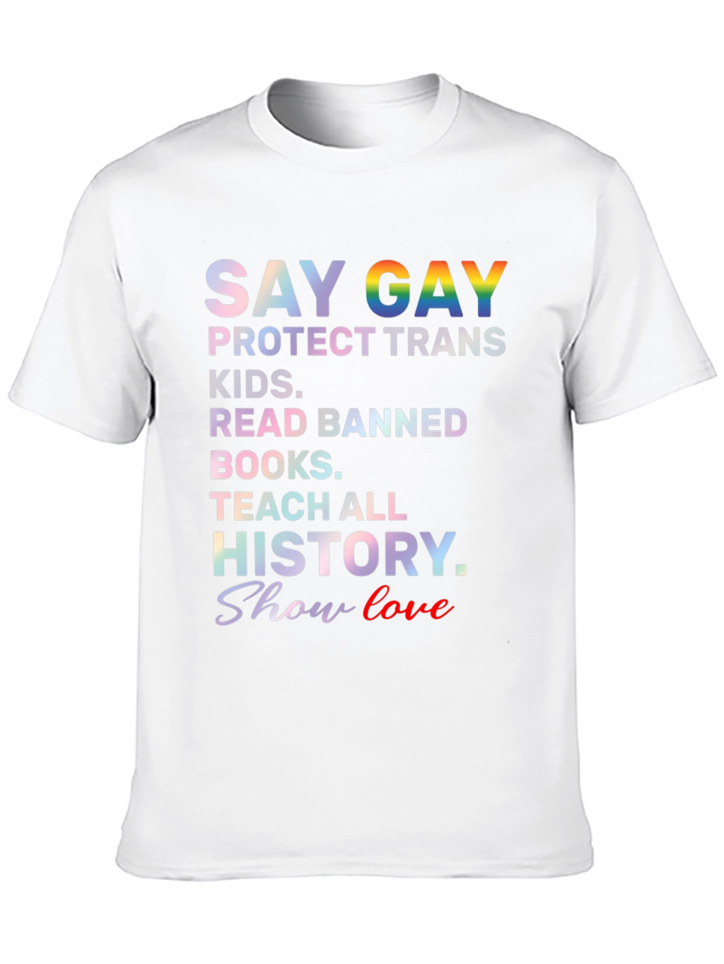 Say Gay Protect Trans Kids T-Shirt
