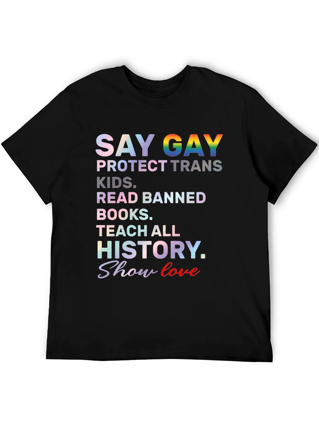 Say Gay Protect Trans Kids T-Shirt
