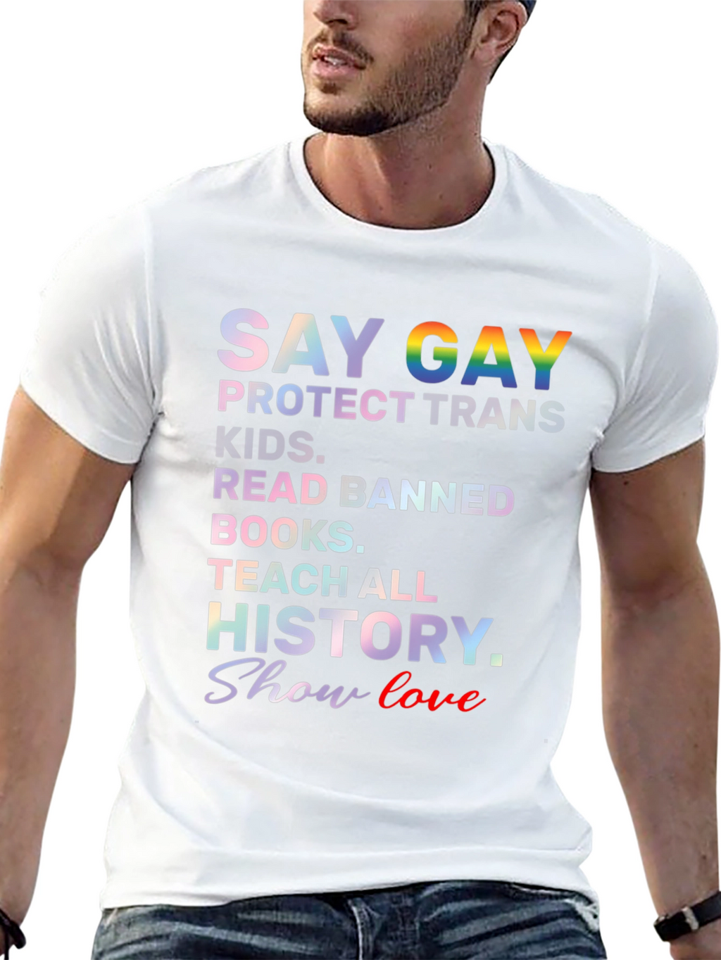 Say Gay Protect Trans Kids T-Shirt