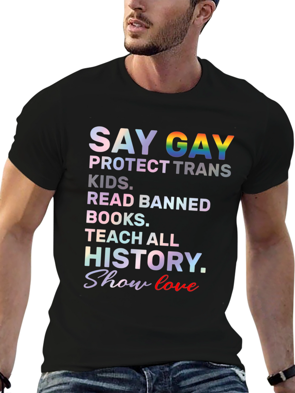 Say Gay Protect Trans Kids T-Shirt