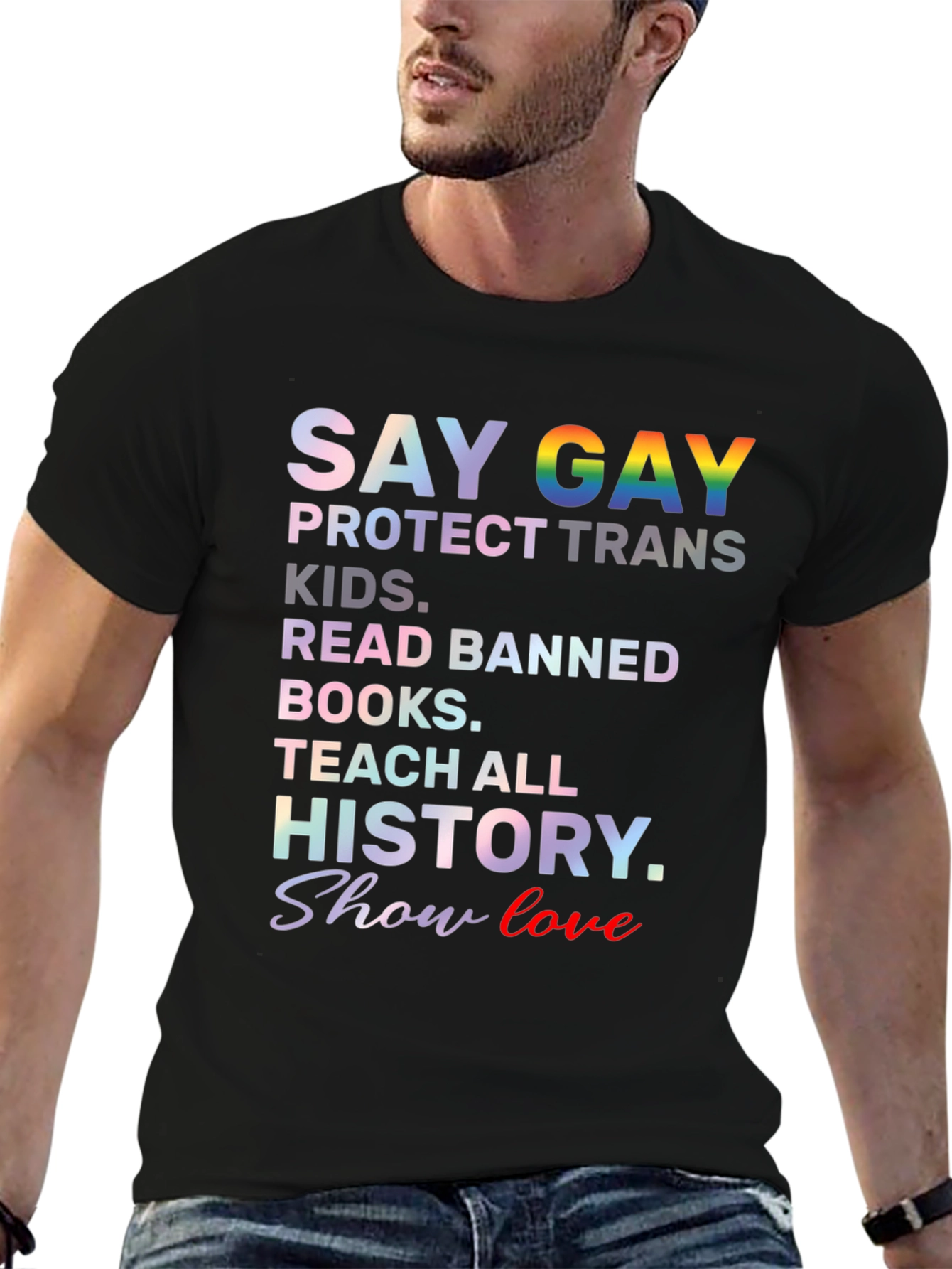 Say Gay Protect Trans Kids T-Shirt