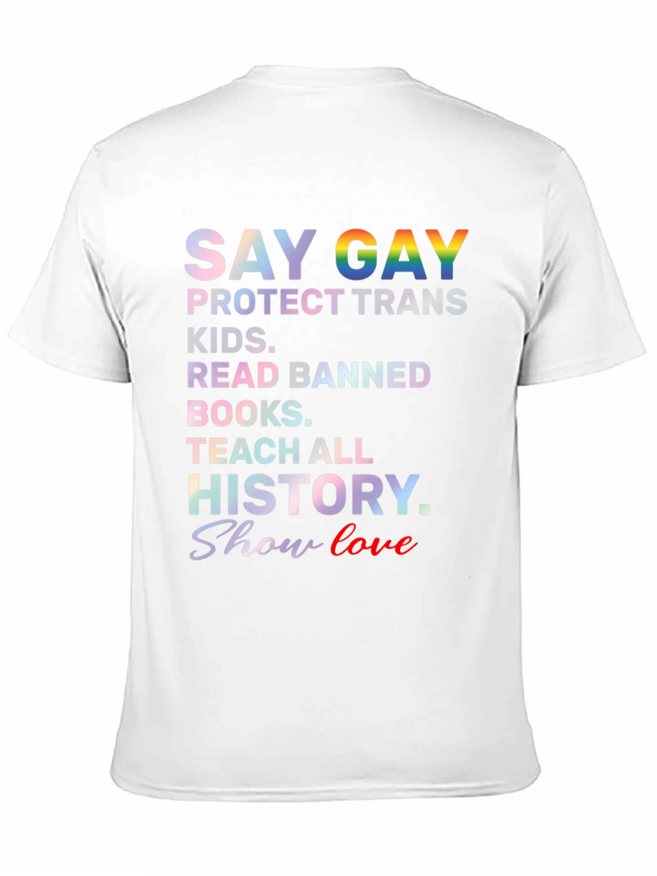 Say Gay Protect Trans Kids T-Shirt