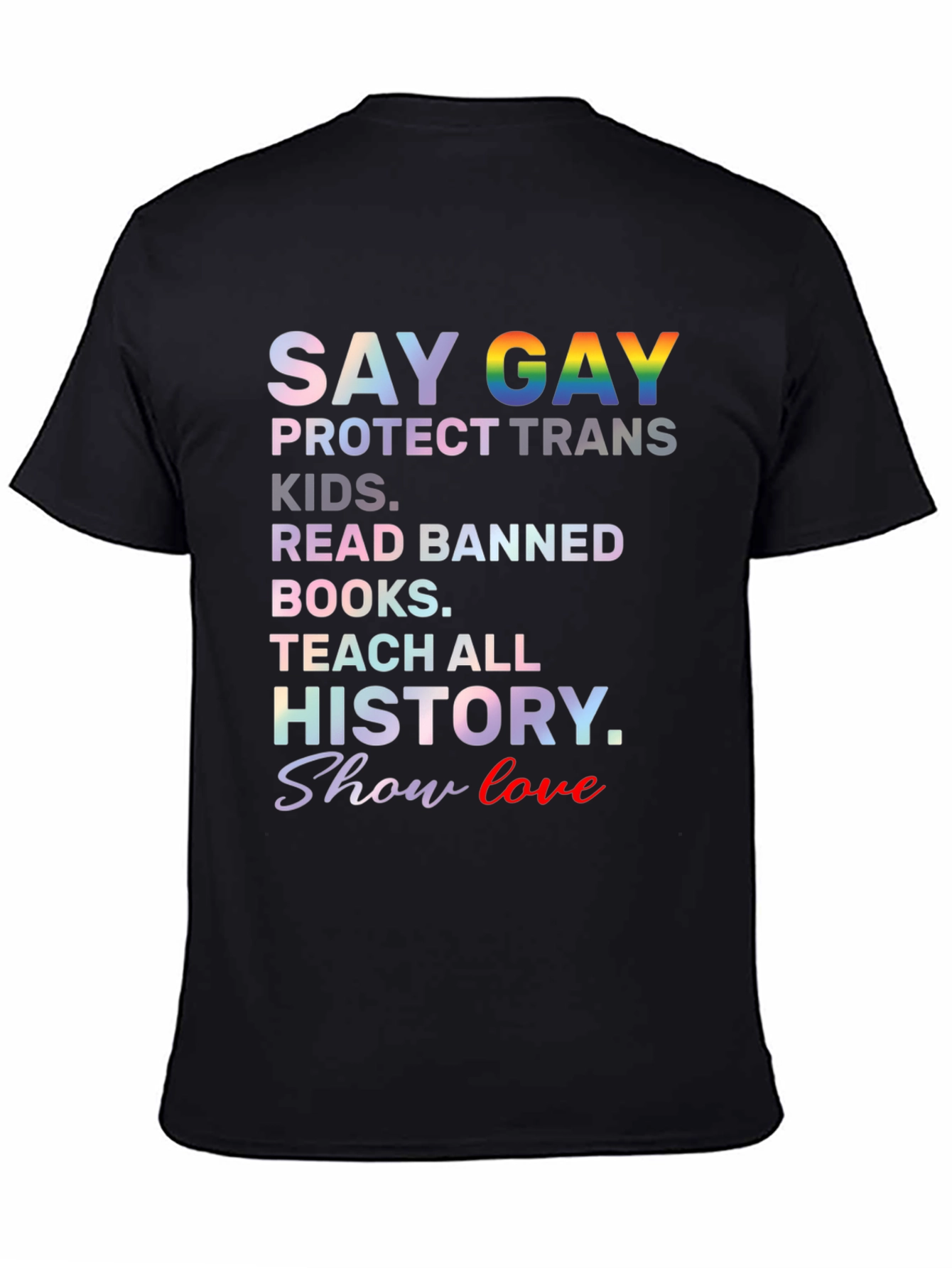 Say Gay Protect Trans Kids T-Shirt