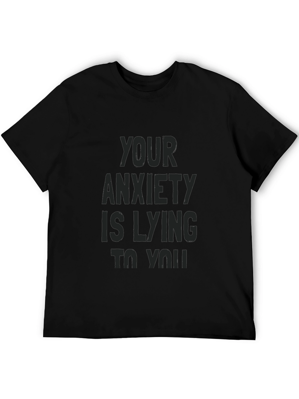 Anxiety Awareness T-Shirt - Black