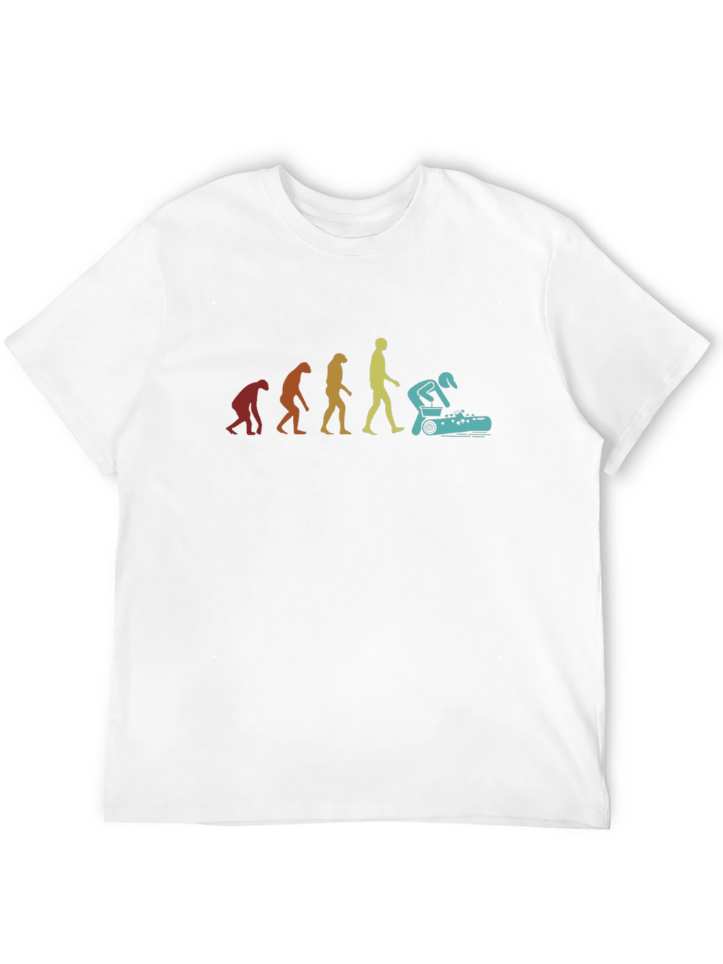 Evolution of Lawn Care T-Shirt