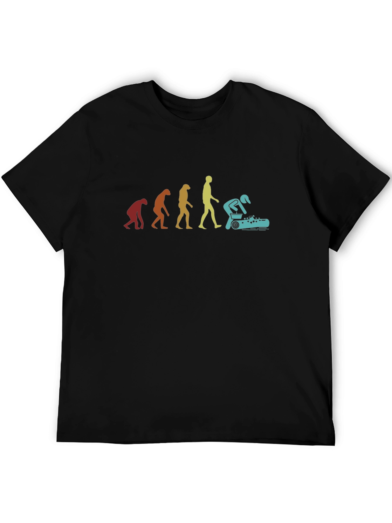 Evolution of Lawn Care T-Shirt