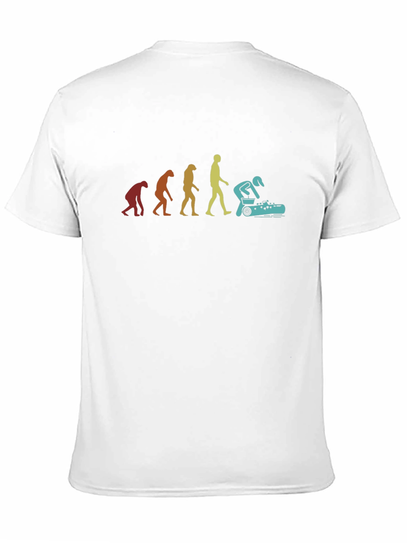 Evolution of Lawn Care T-Shirt