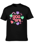 You Are Enough Graphic Tee - Black Unisex T-Shirt