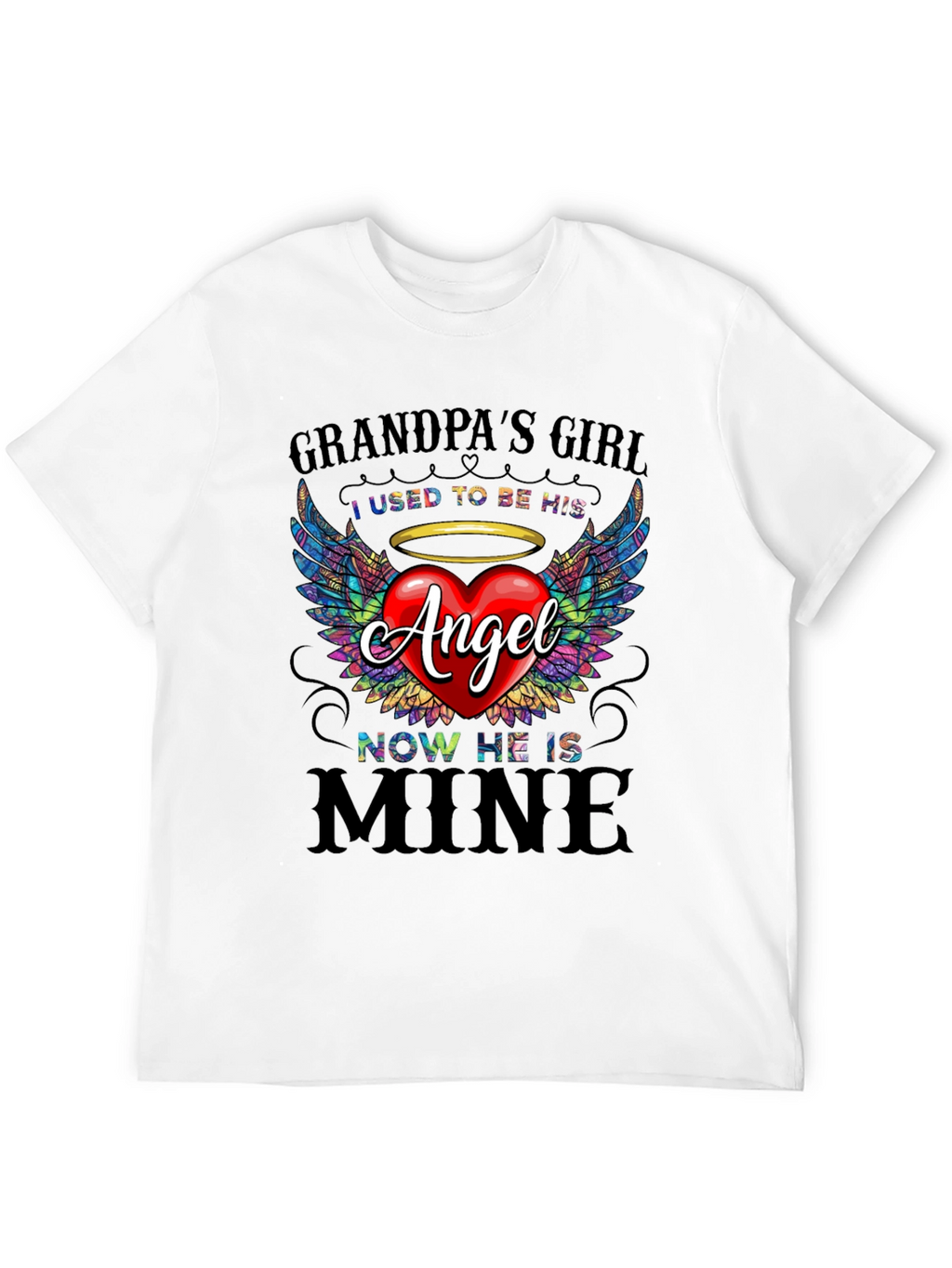 Grandpas Girl Angel T-Shirt