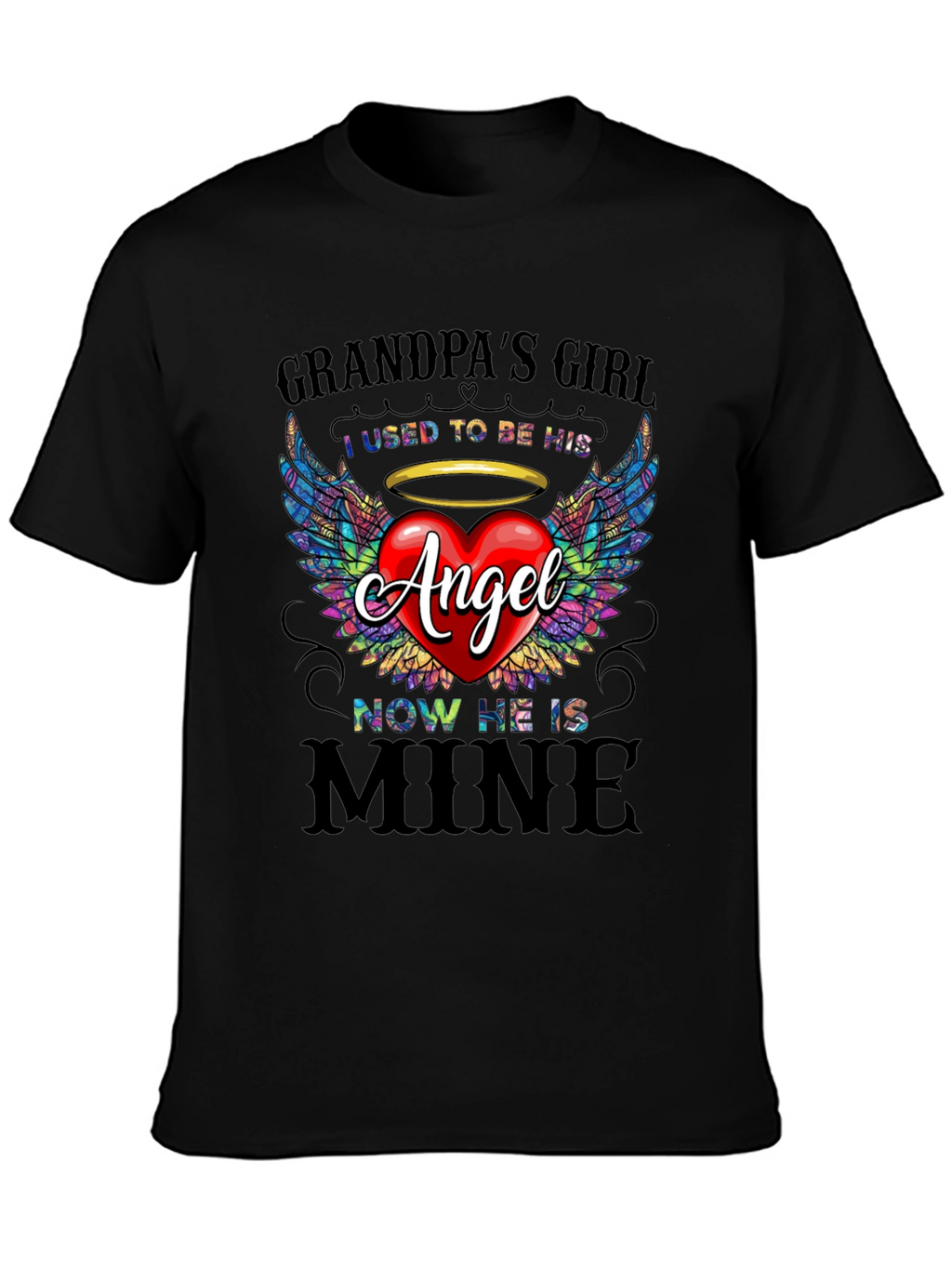 Grandpas Girl Angel T-Shirt