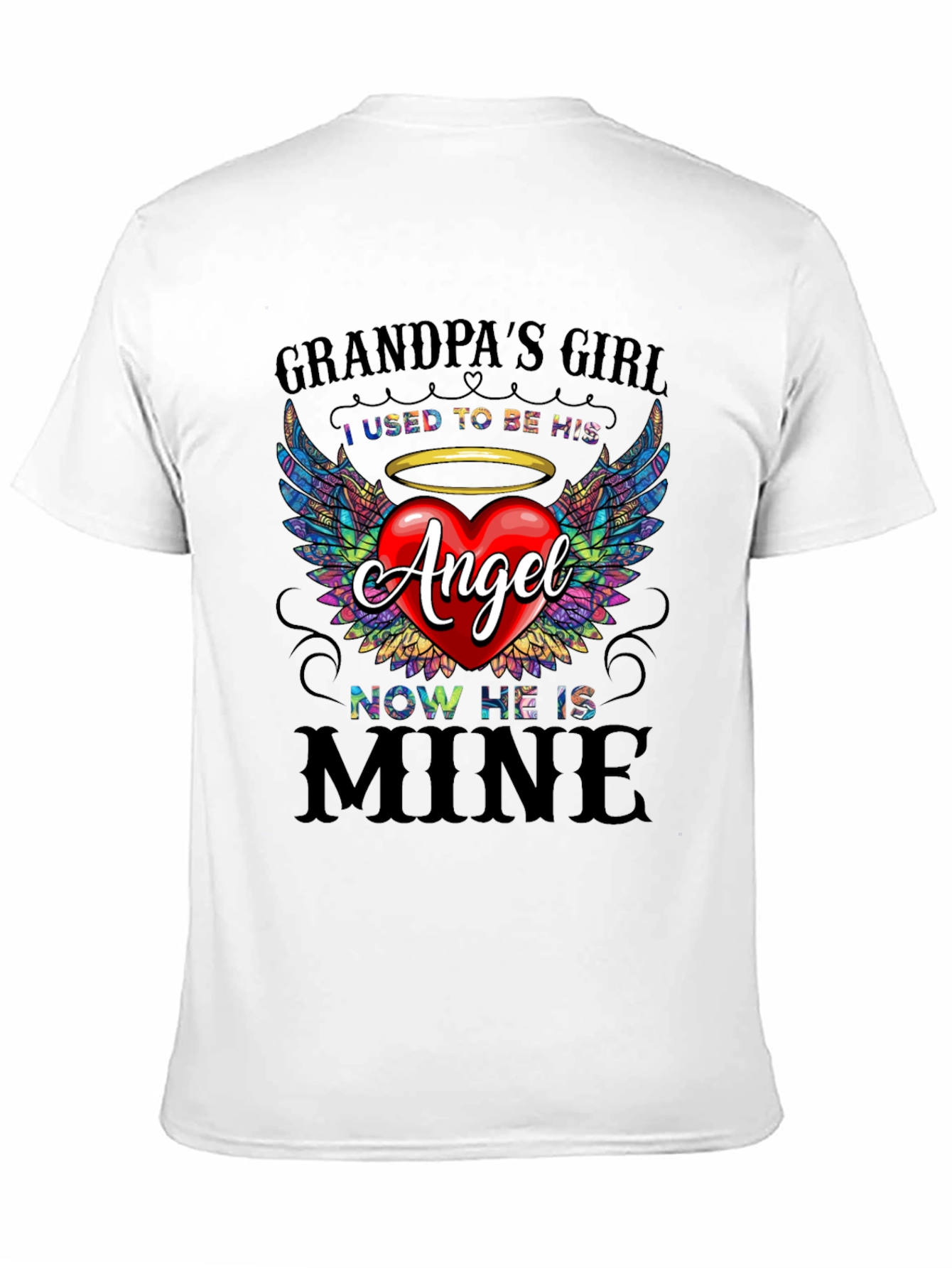 Grandpas Girl Angel T-Shirt