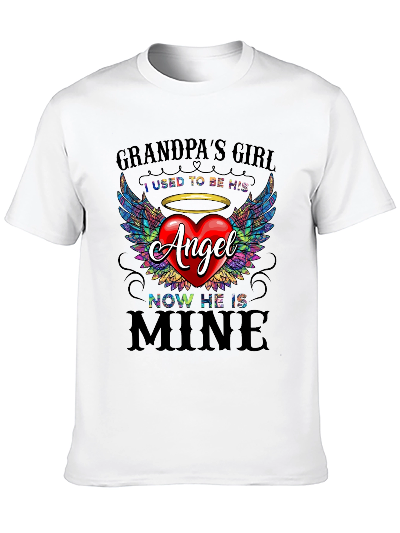 Grandpas Girl Angel T-Shirt