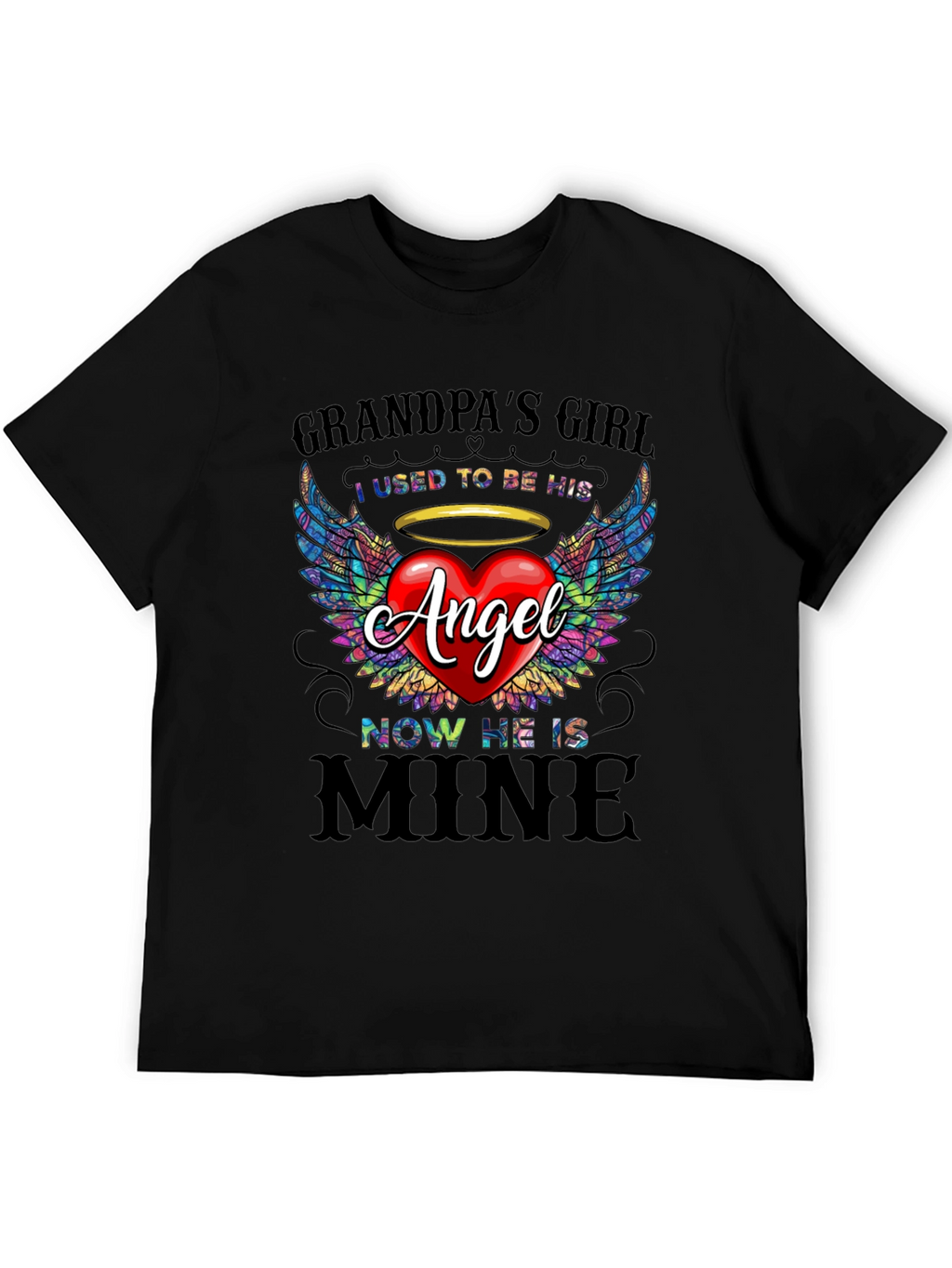 Grandpas Girl Angel T-Shirt
