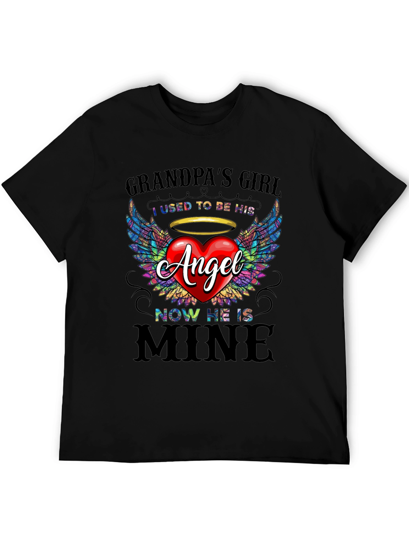 Grandpas Girl Angel T-Shirt