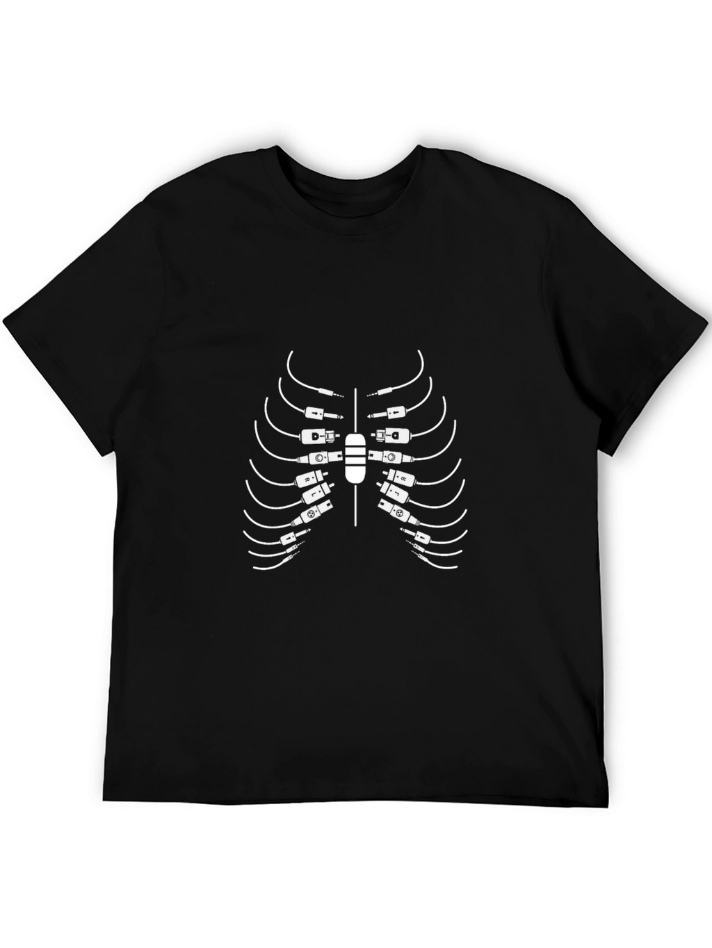 Tech Ribcage T-Shirt - Audio Lovers Tee