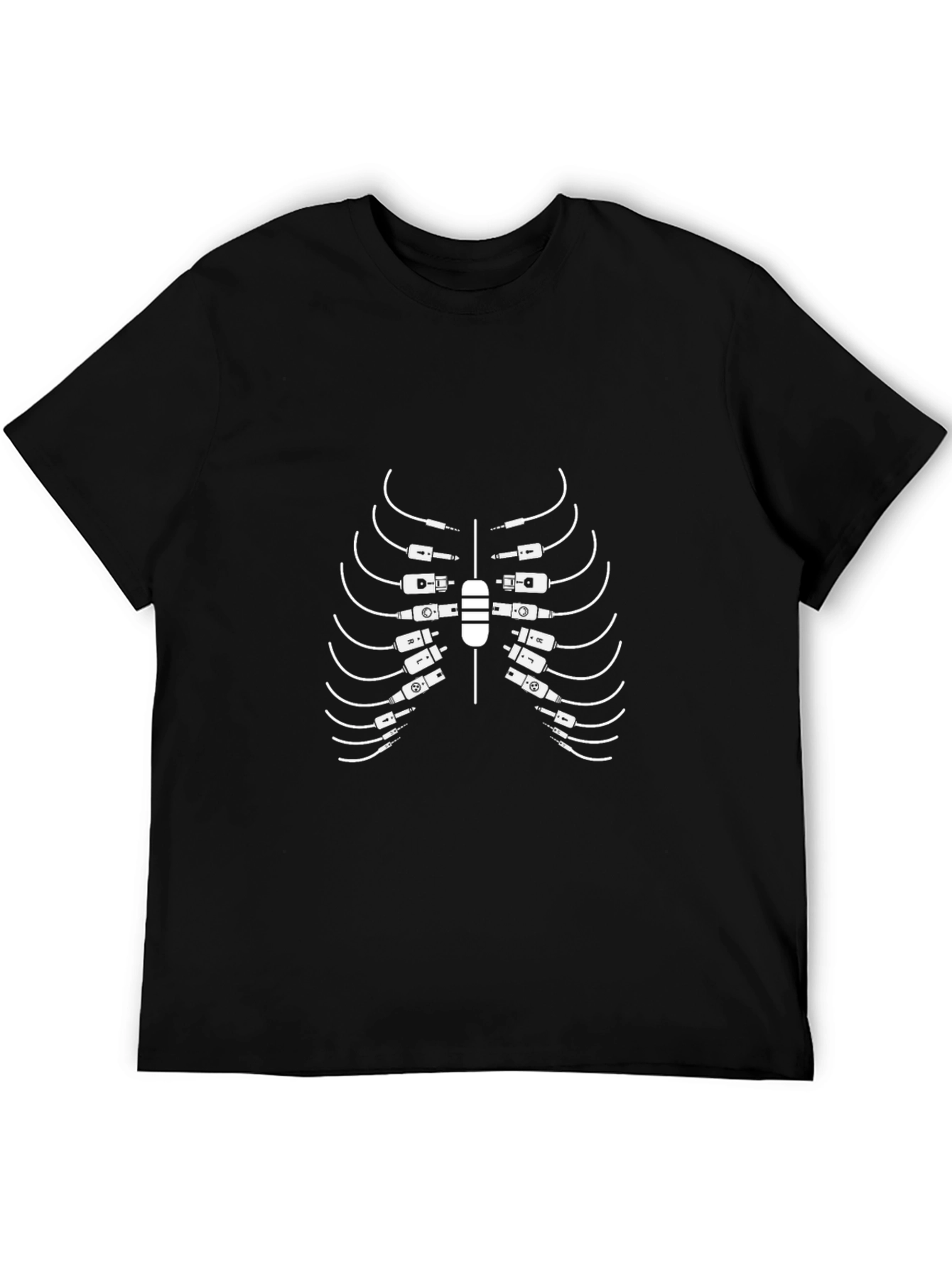 Tech Ribcage T-Shirt - Audio Lovers Tee