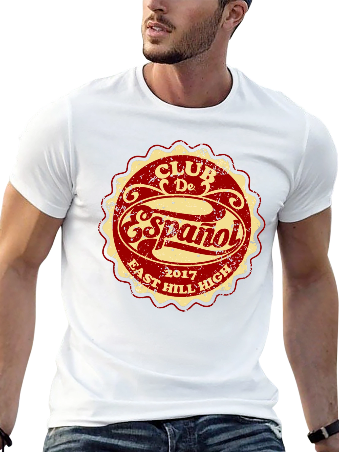 Club De Español T-Shirt - East Hill High 2017