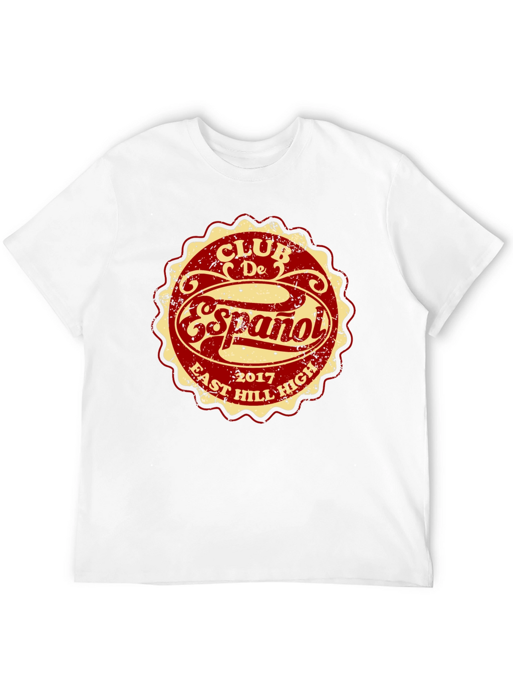 Club De Español T-Shirt - East Hill High 2017