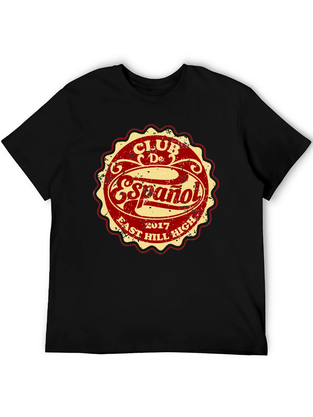 Club De Español T-Shirt - East Hill High 2017