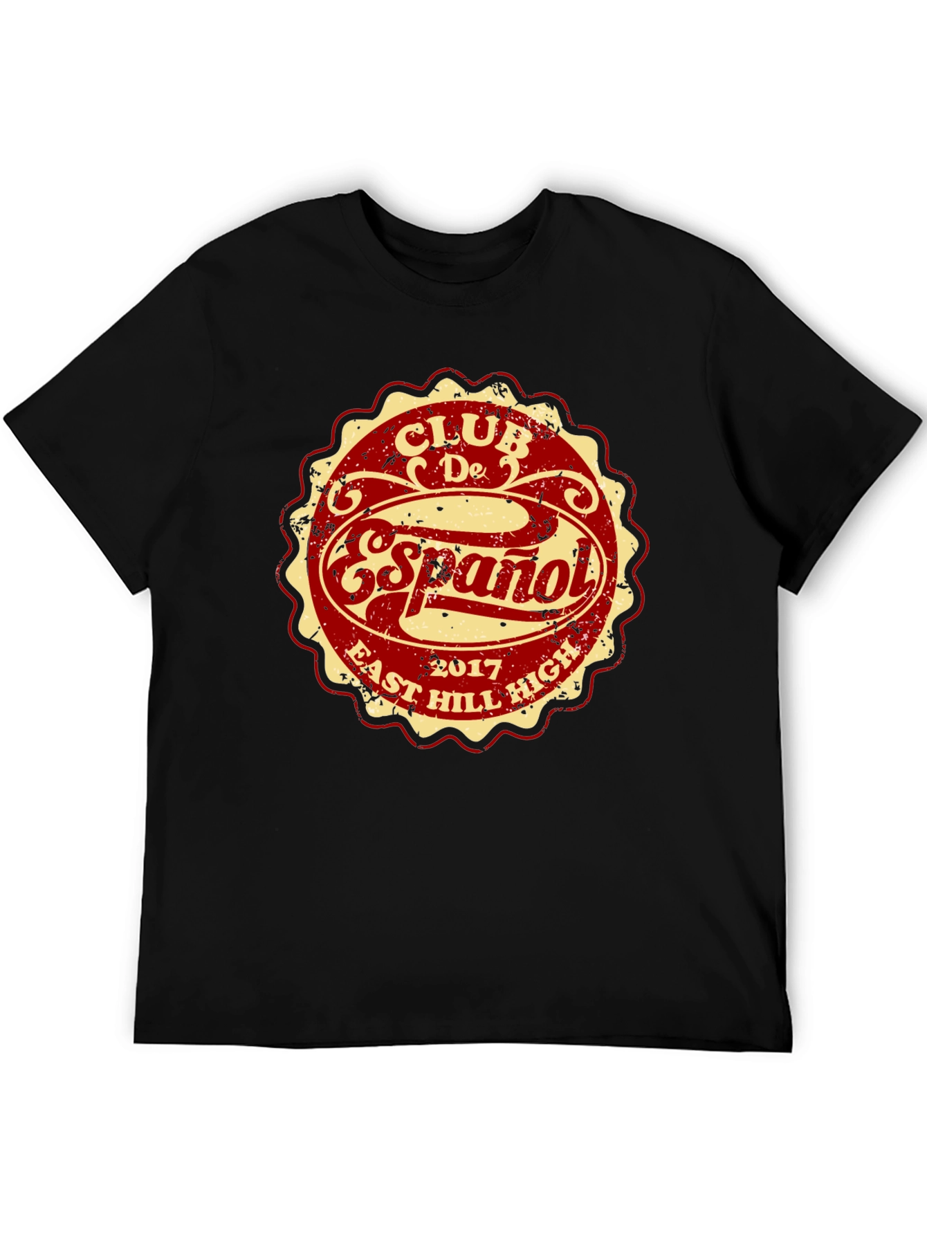 Club De Español T-Shirt - East Hill High 2017