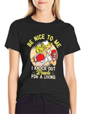 Funny Nurse Boxing T-Shirt