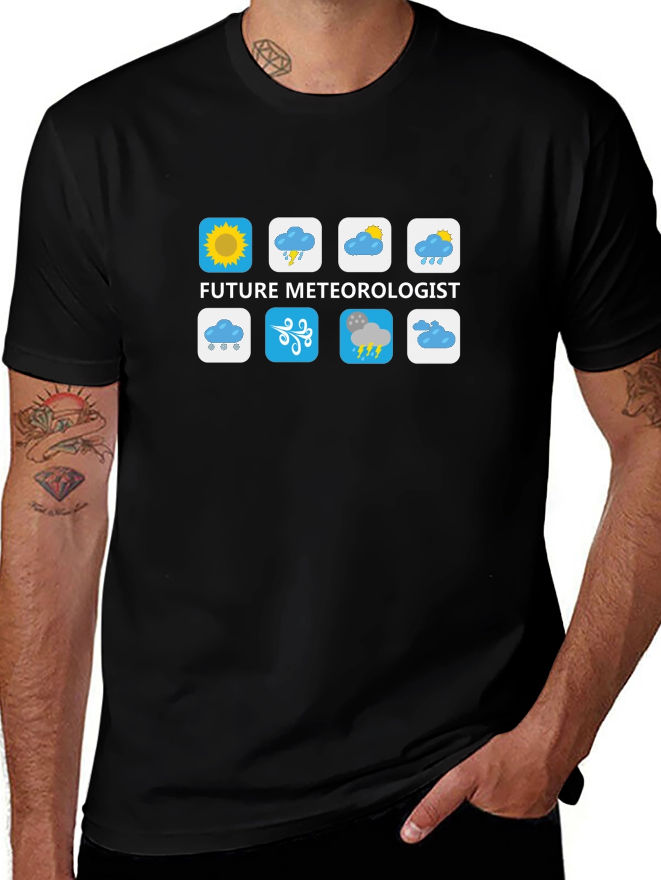 Future Meteorologist T-Shirt Weather Forecast Design