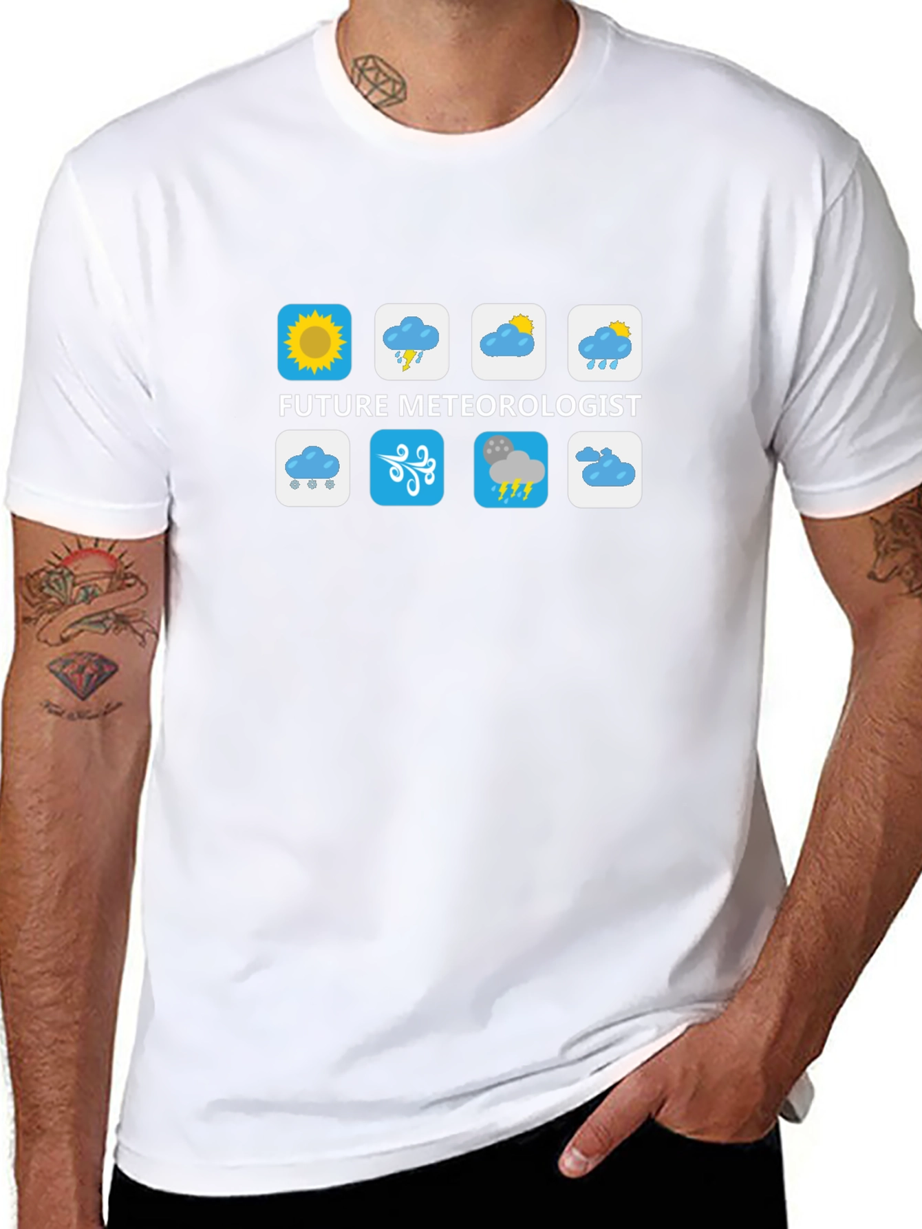 Future Meteorologist T-Shirt Weather Forecast Design