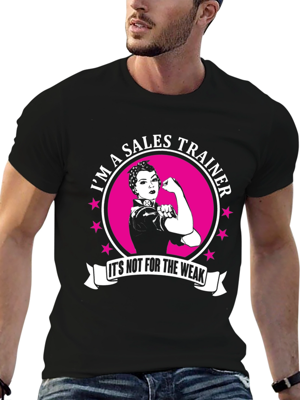 Sales Trainer Strong Woman Graphic Tee