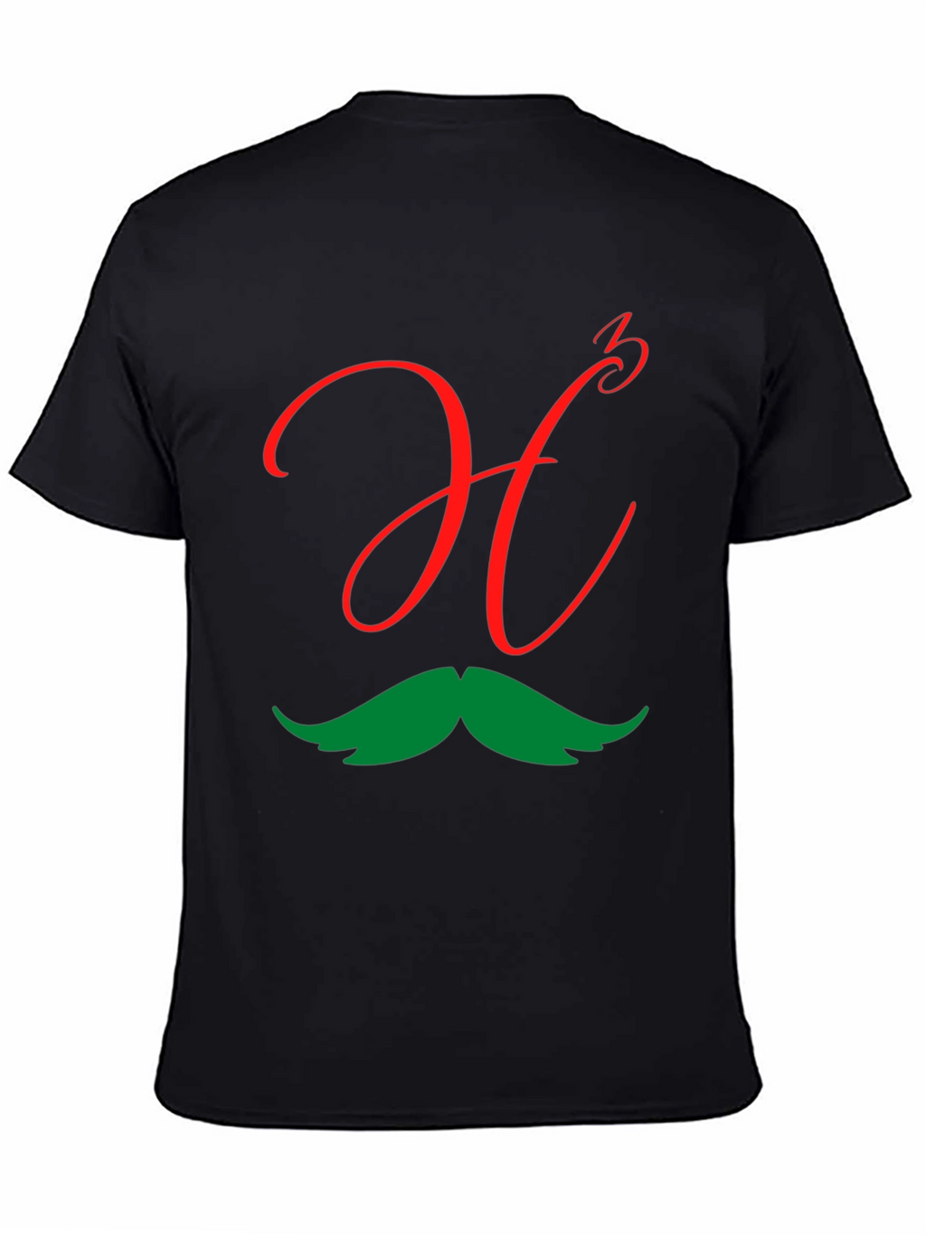Red Letter H Mustache T-Shirt