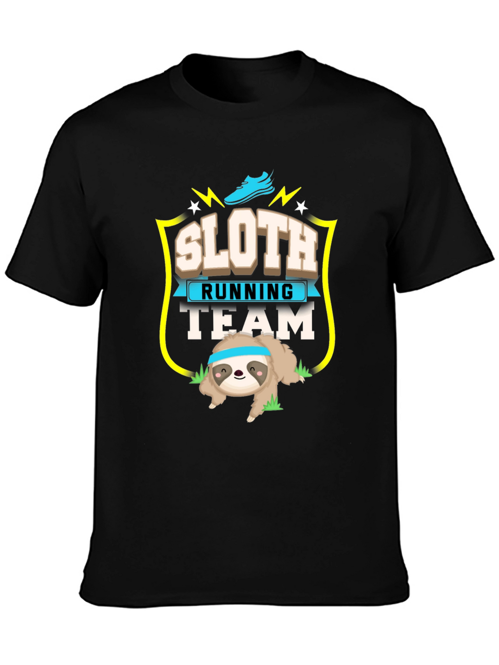 Sloth Running Team Graphic Tee