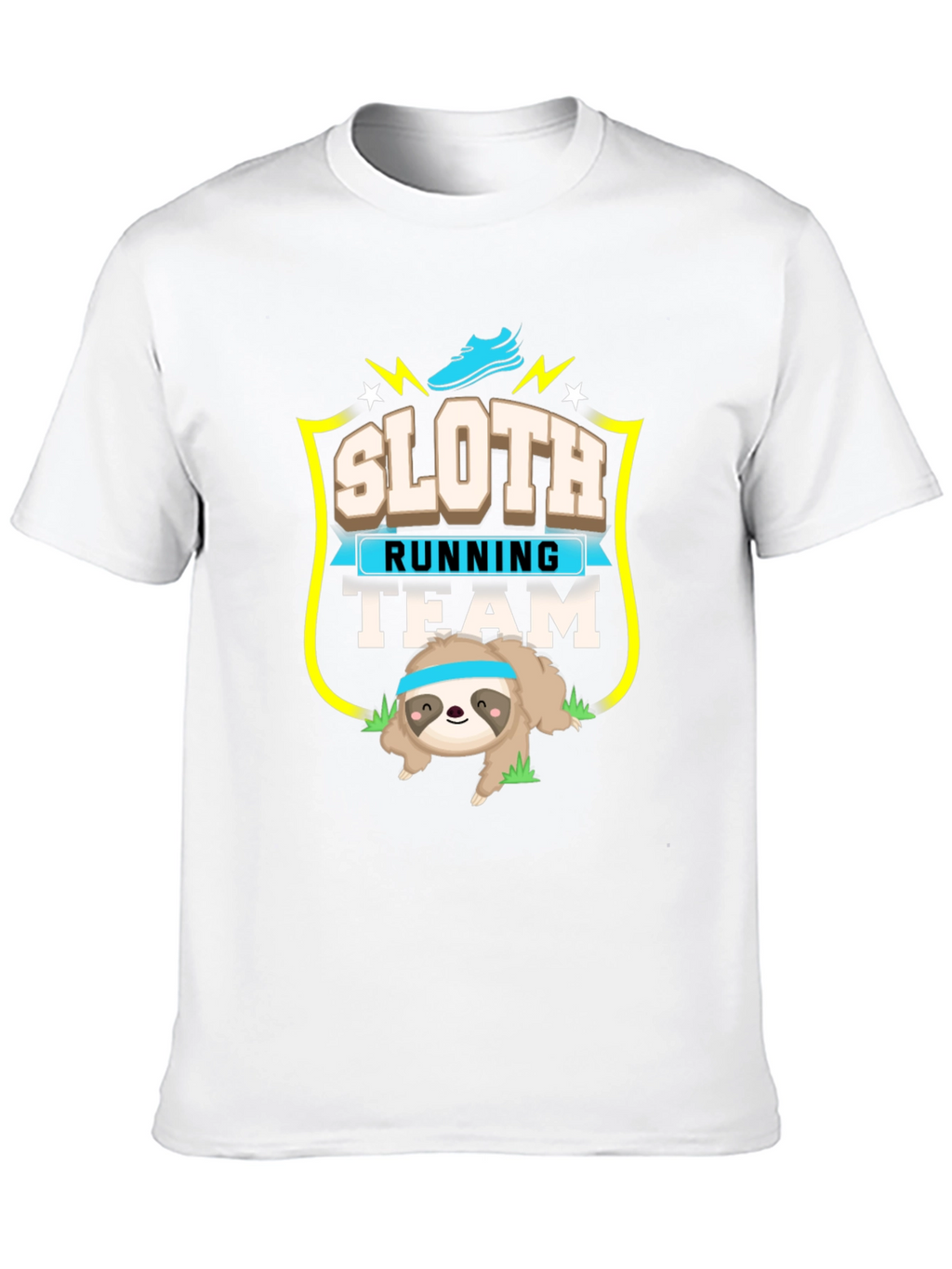 Sloth Running Team Graphic Tee