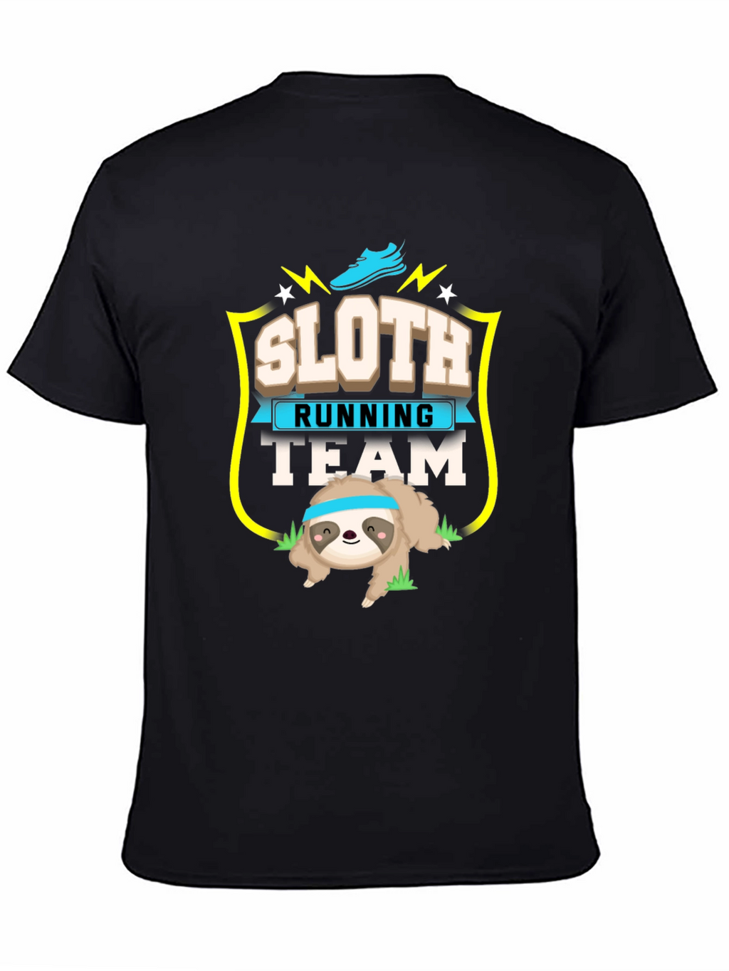 Sloth Running Team Graphic Tee