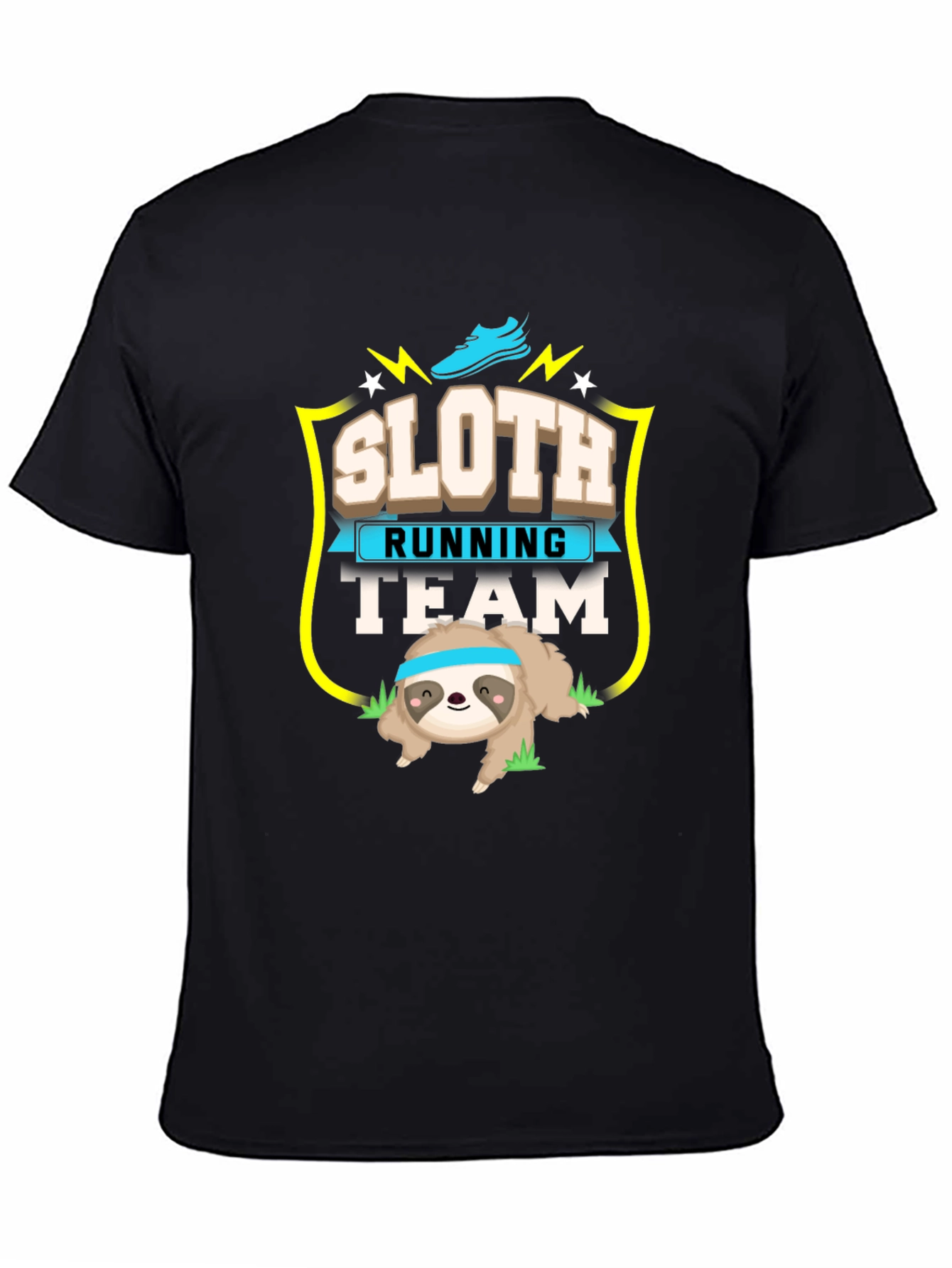 Sloth Running Team Graphic Tee