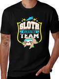 Sloth Running Team Graphic Tee