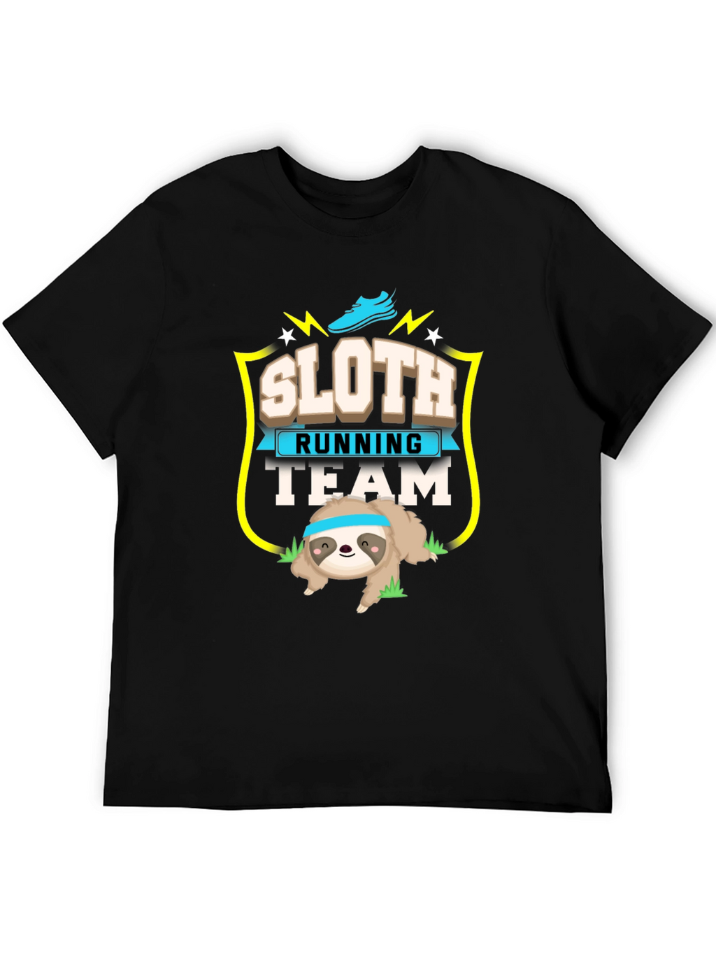 Sloth Running Team Graphic Tee