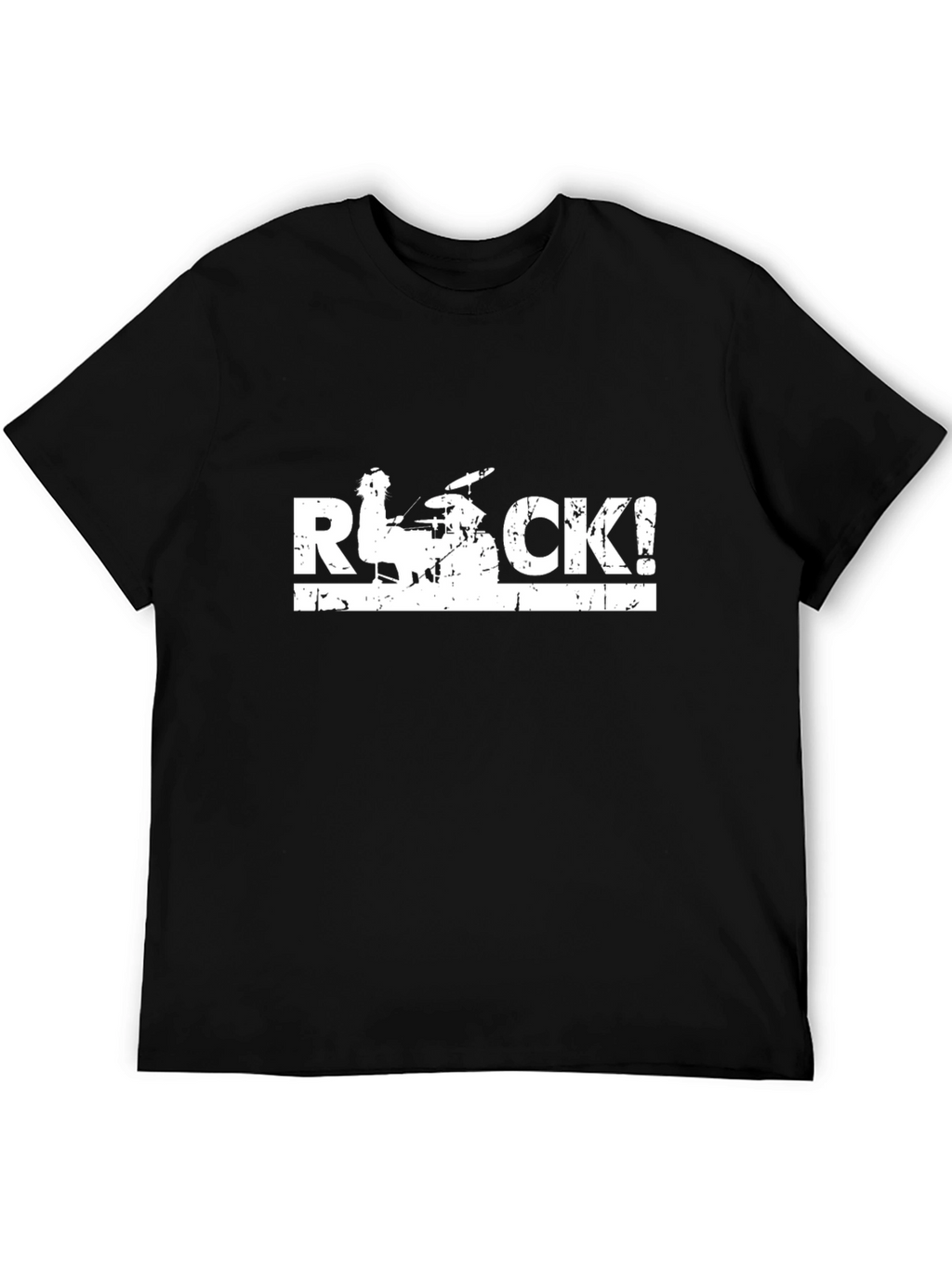 Rock Music T-Shirt - Drummer Design