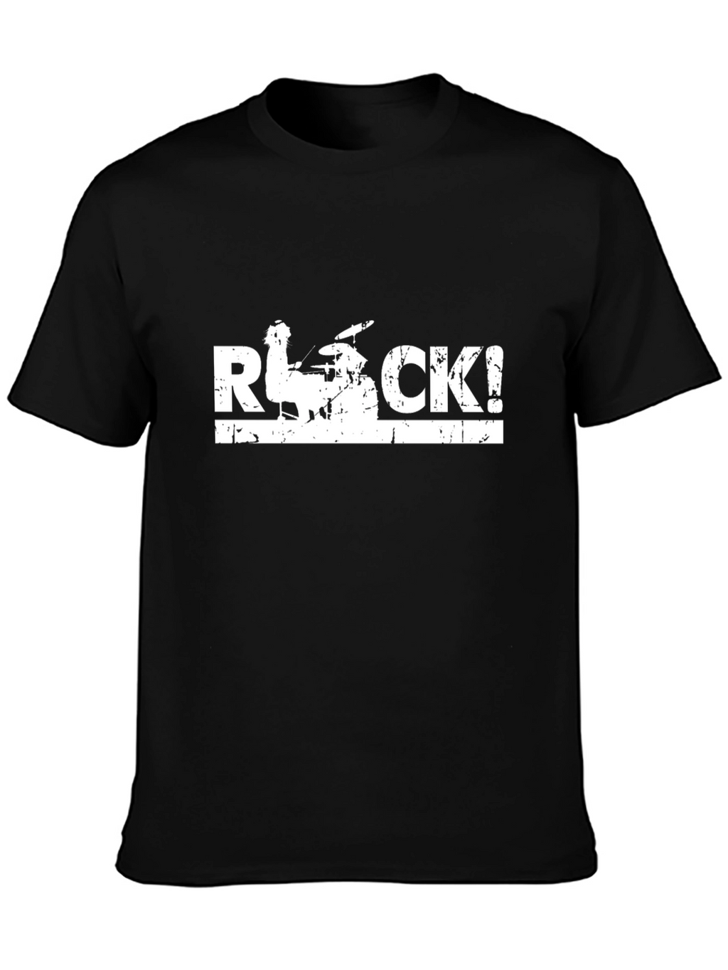 Rock Music T-Shirt - Drummer Design