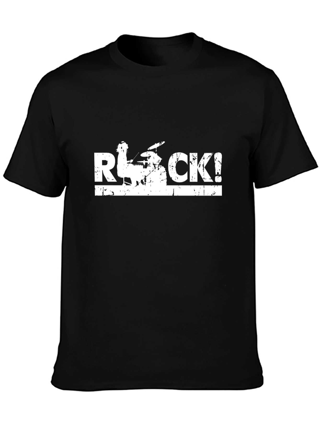 Rock Music T-Shirt - Drummer Design