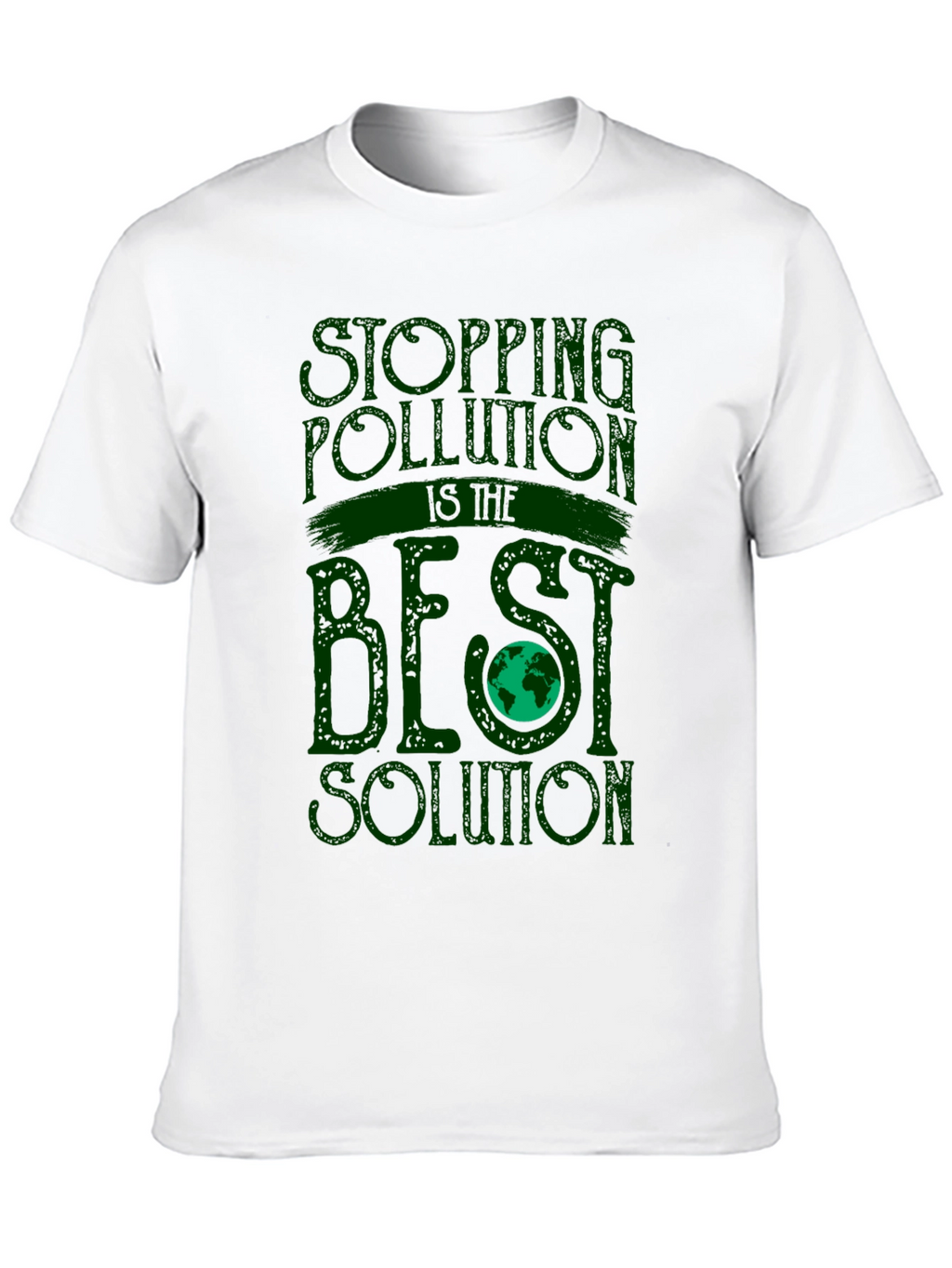 Eco-Friendly T-Shirt: Stop Pollution Best Solution