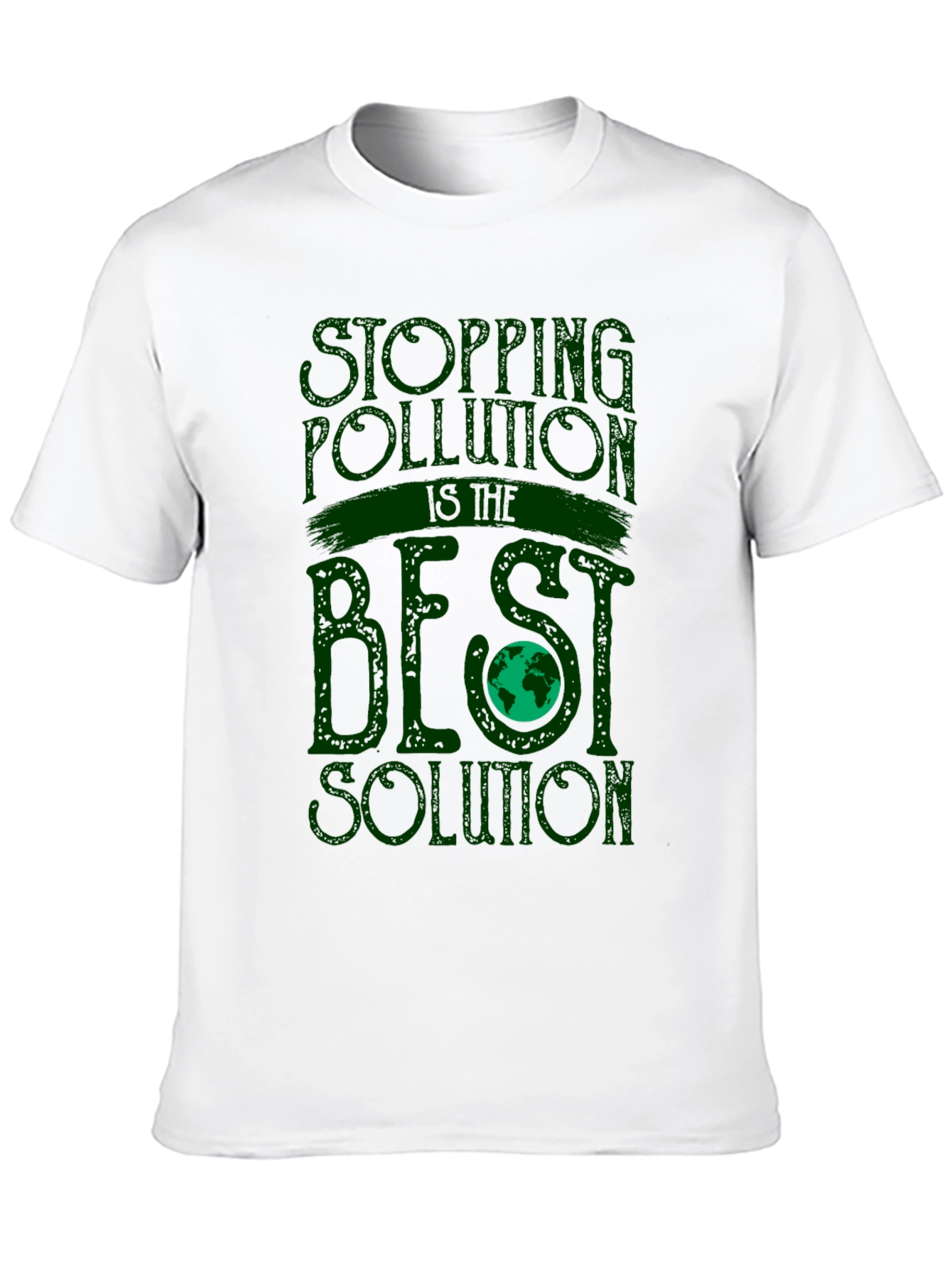 Eco-Friendly T-Shirt: Stop Pollution Best Solution